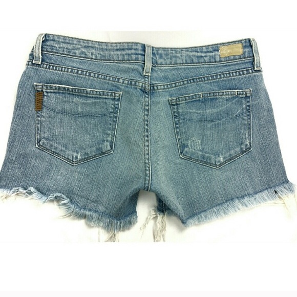 * SOLD * Paige Denim Shorts - Picture 2 of 4